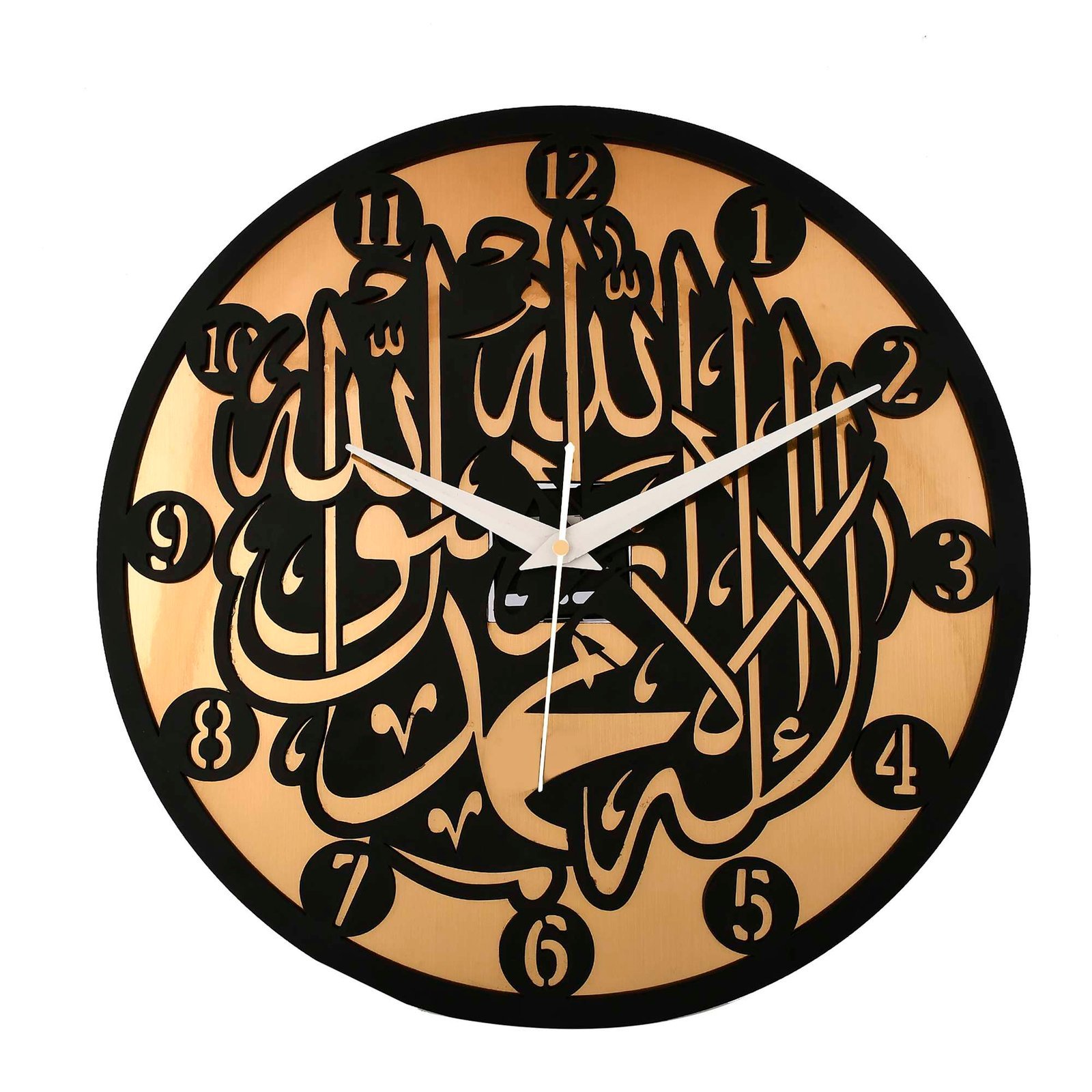 Wooden Silent Non-Ticking Wall Clock for Home Stylish Latest Designer Wall Clock for Home Living Room Bedroom Office Hall - Image 3